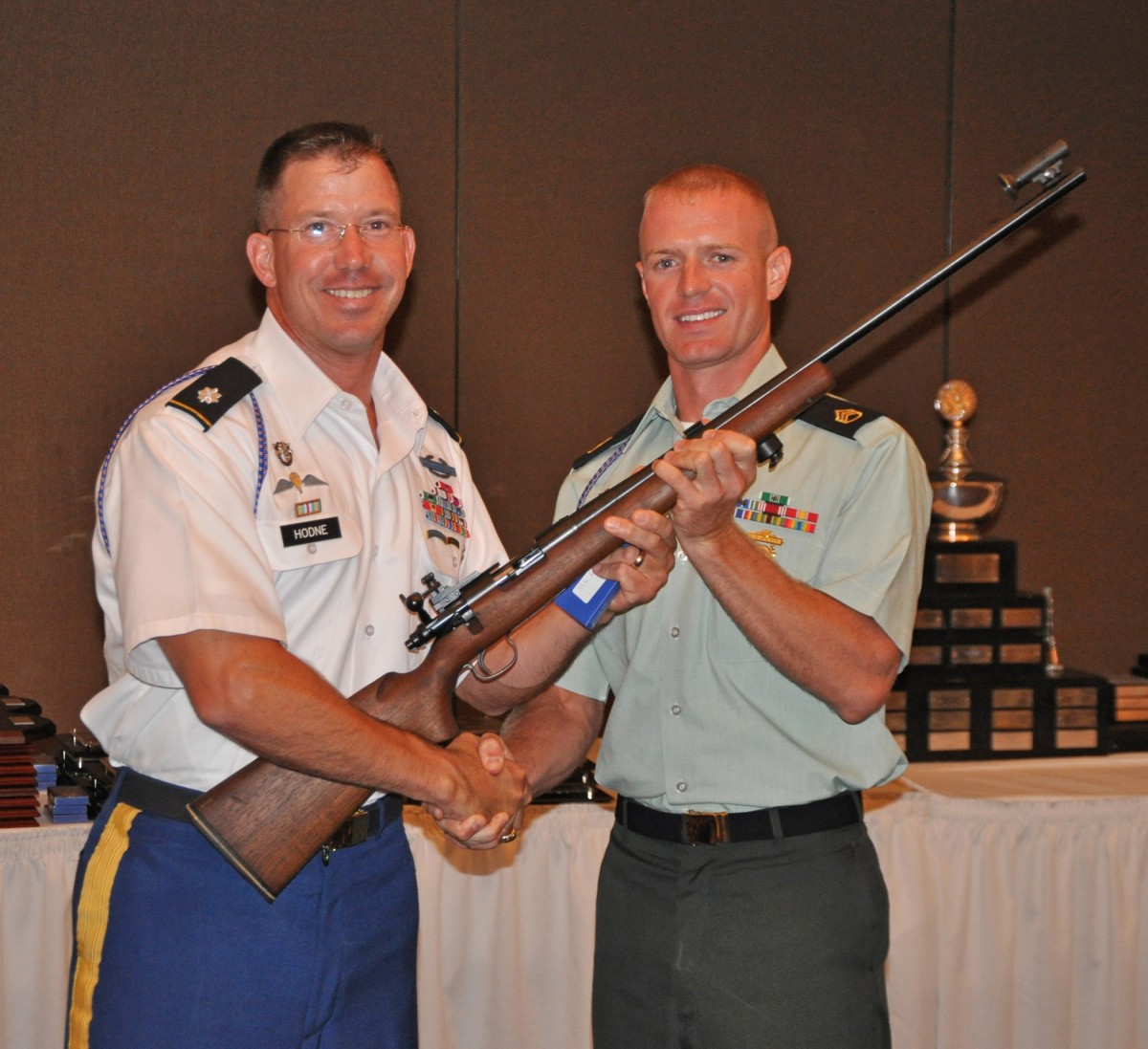 Army rifle shooters knock 'em down at Interservice Championship