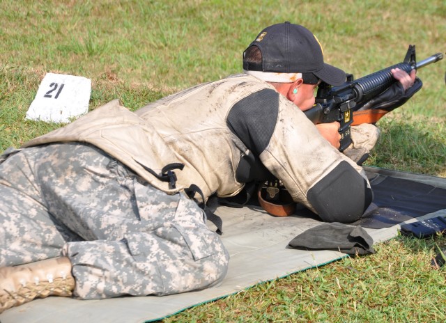 Army rifle shooters knock Aca,!Eoeem down at Interservice Championship
