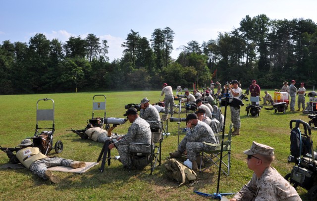 Army rifle shooters knock Aca,!Eoeem down at Interservice Championship