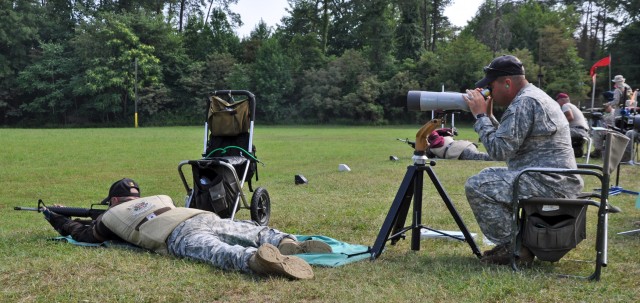 Army rifle shooters knock Aca,!Eoeem down at Interservice Championship