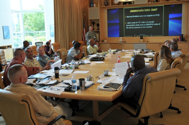 Resolute leadership meets for commander's off-site