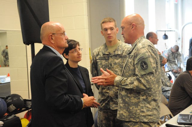 Spirit of America reharsals begin at Ft. McNair!