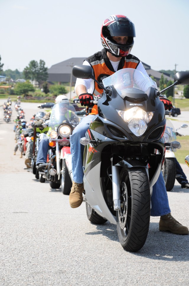 Born to ride: Post riders bike for safety at annual motorcycle rally