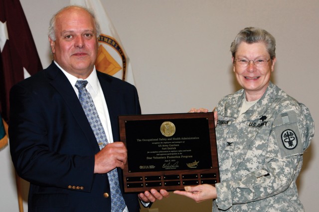 Fort Detrick first US Army Garrison awarded Star Status in OSHA's VPP ...