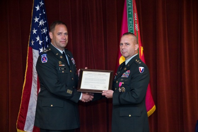 DeLong takes command at ADMC
