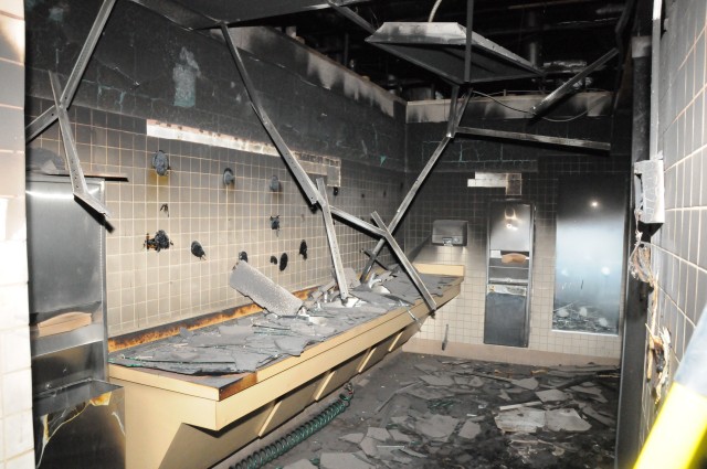 Newman Fitness Center fire