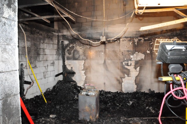 Fort Stewart fitness center fire