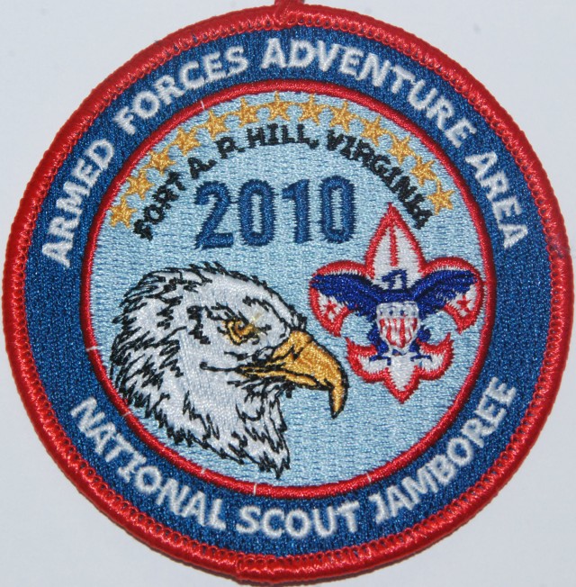 Armed Forces Adventure Area National Scout Jamboree Patch