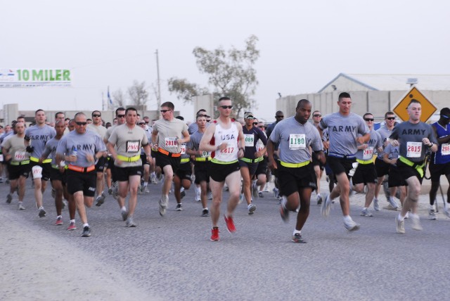 Iron Brigade Soldier wins Virginia 10-Miler in Iraq