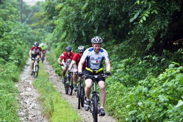 Gash rides away with mountain bike title