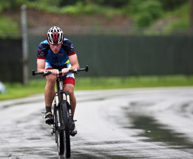 Gash rides away with mountain bike title