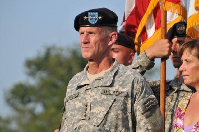 Gen McChrystal&#039;s Retirement Ceremony