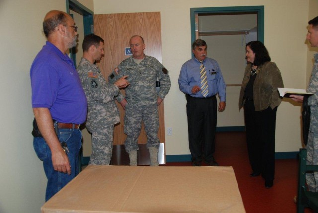 VIPs see new barracks