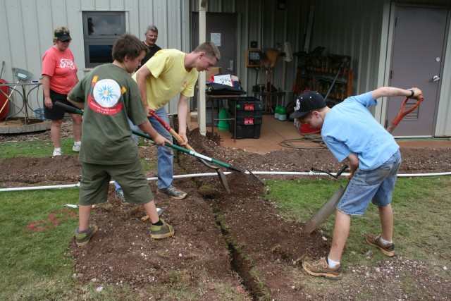 Eagle Scout harvests rainwater for natural resources program