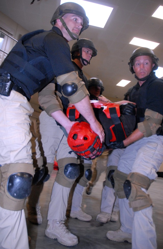 Training in the new correctional facility