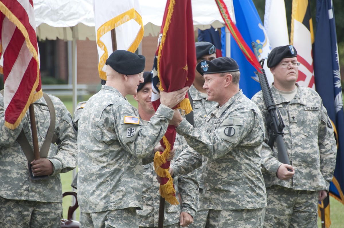 Ceremony recognizes passing of command to Martin | Article | The United ...