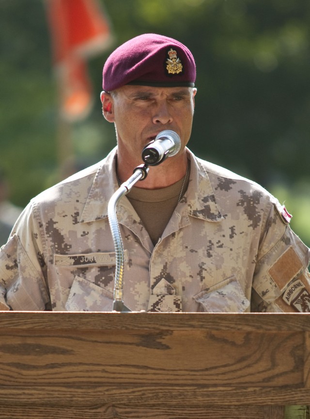 Canadian Brig. Gen. Christian Juneau