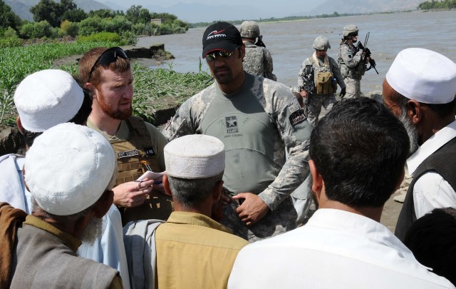PRT inspects recent flood damage