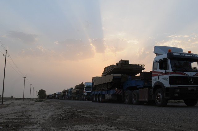 Tanks delivered to Iraqi Army
