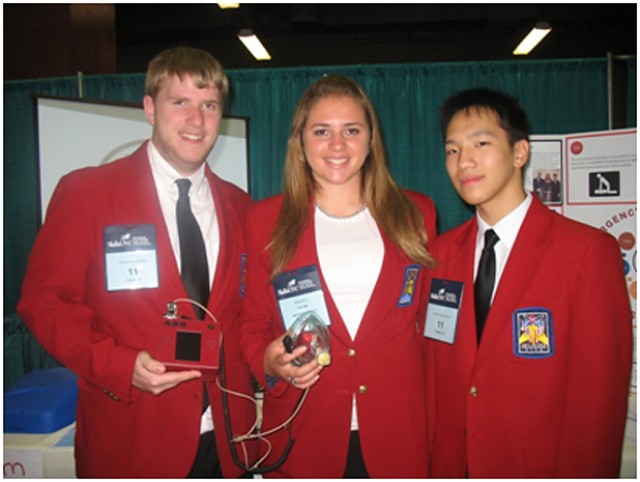 Students Massachusetts High School Seniors Create the Emergency Rescue Assistant