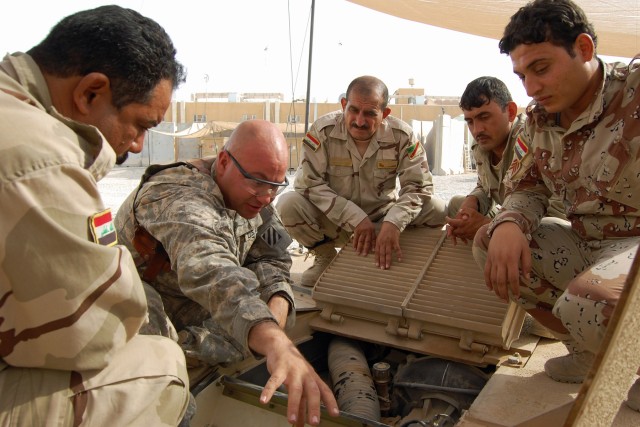 U.S.-Iraqi Army partnership continues