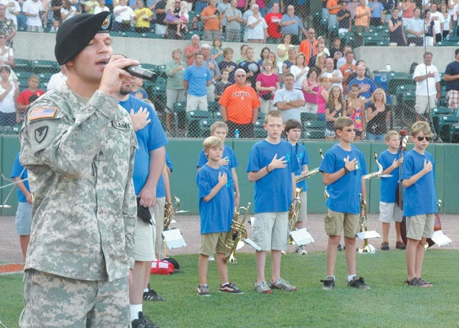 APG celebrates Military Appreciation Night with IronBirds ballgame, Article