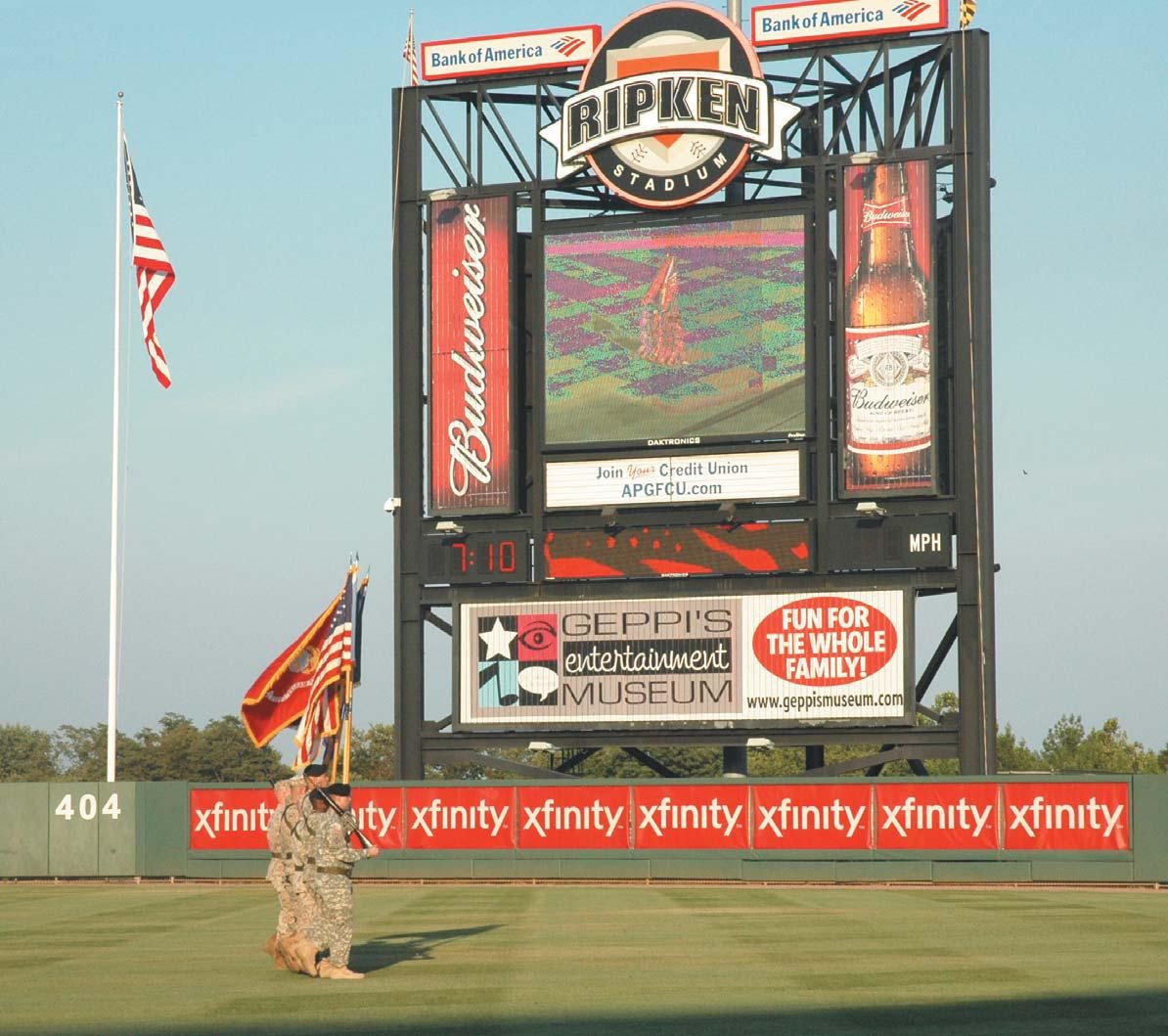 APG celebrates Military Appreciation Night with IronBirds ballgame, Article