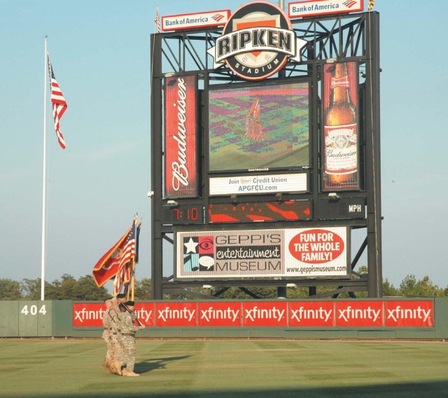 Military Appreciation Night at Ripken Stadium