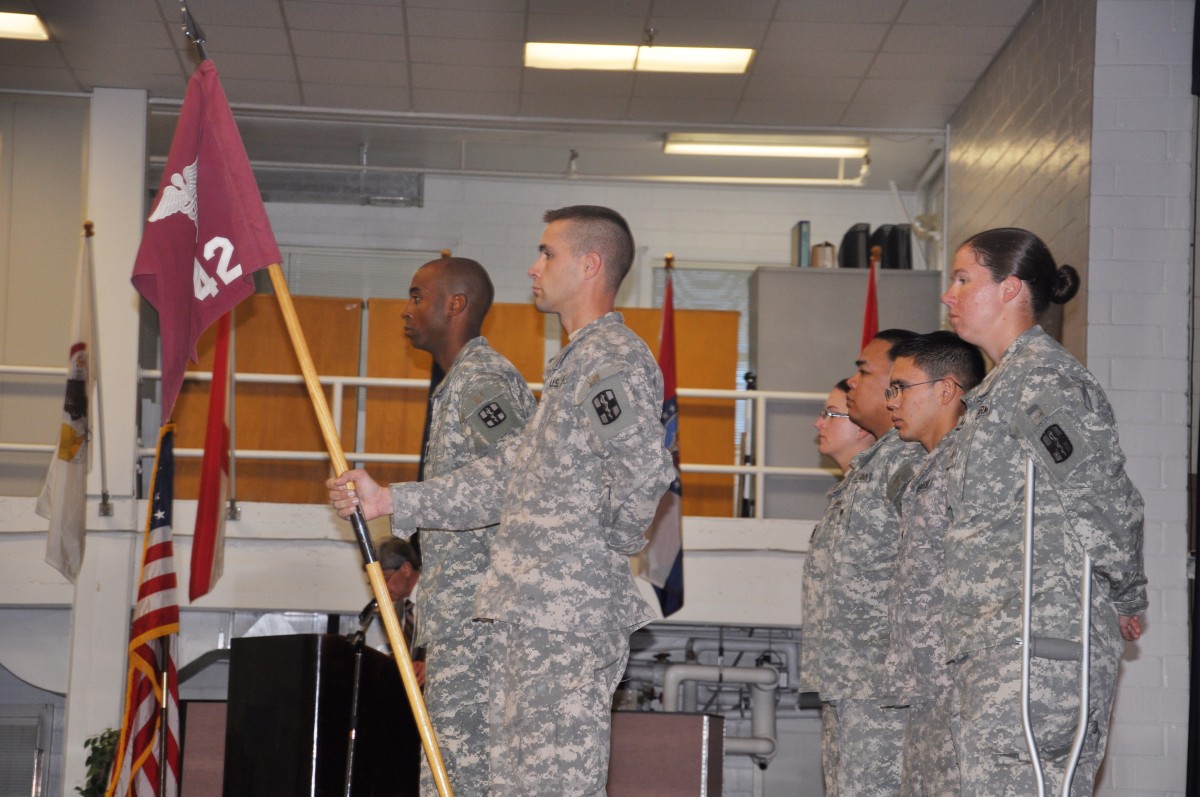 42nd Medical Detachment Returns After Year long Deployment Article 