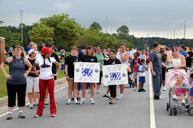 4IBCT Yellow Ribbon Walk_starting line