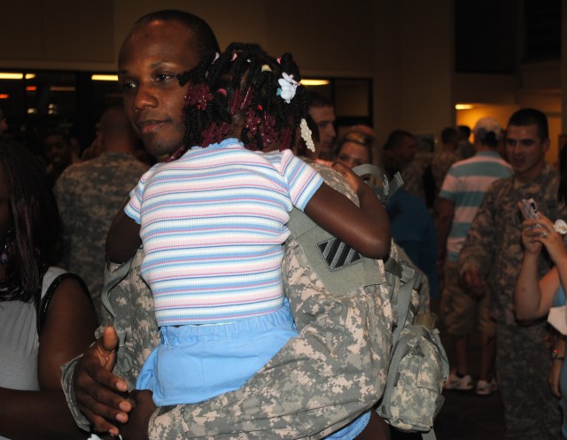Sledgehammer torch party returns home