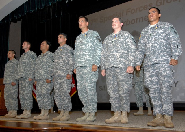 7th Special Forces Group Soldiers receive Silver Stars