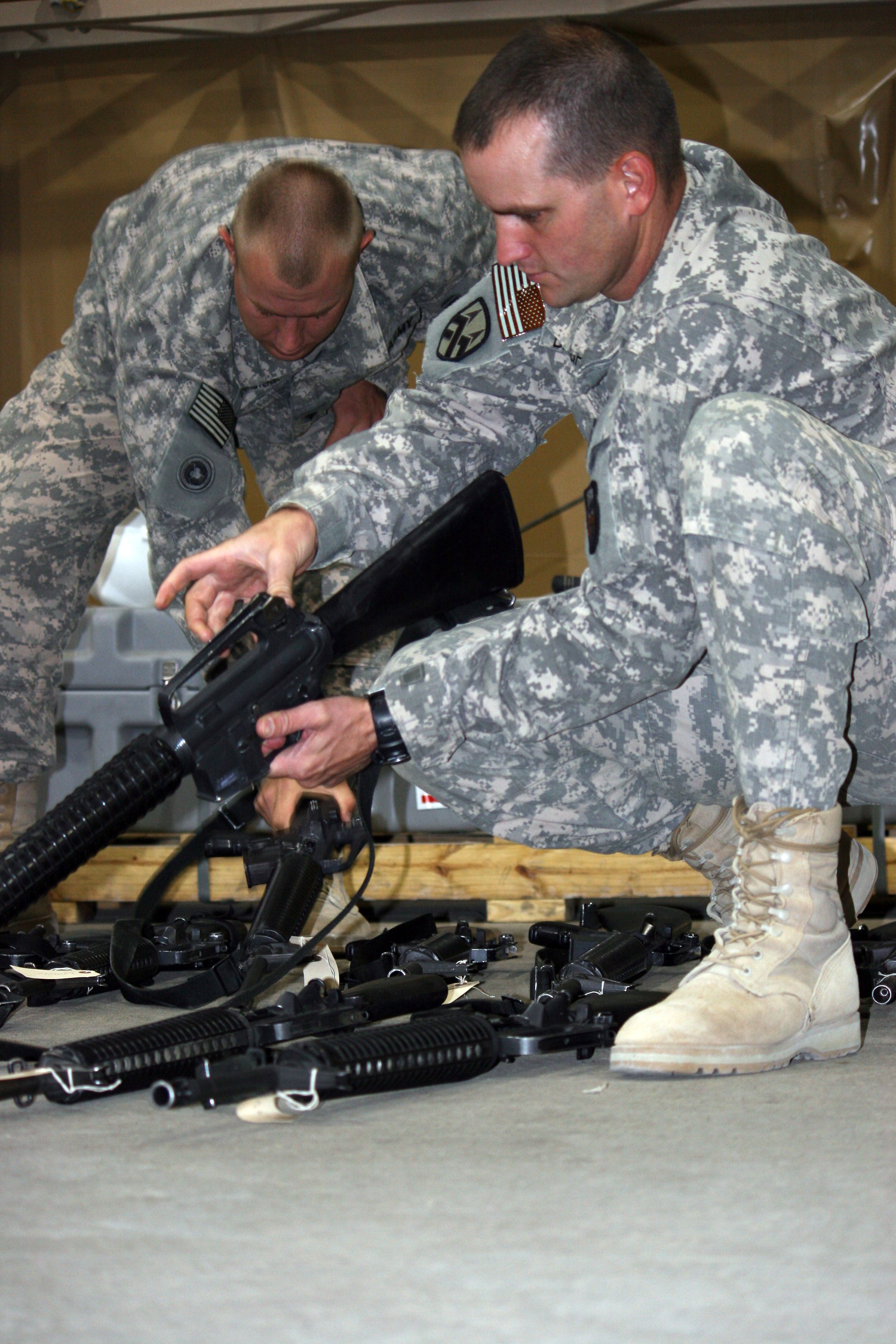 Operation 'Move Iron' gets Soldiers, weapons, home quick | Article ...