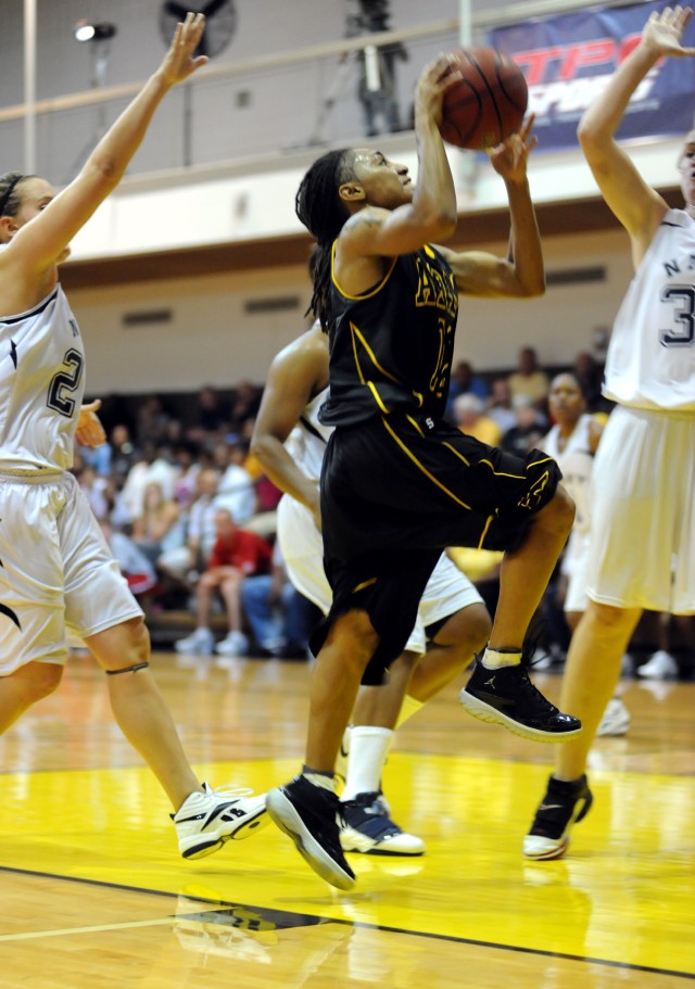 Army Womens team takes gold in basketball
