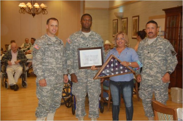 Past Veterans meet with the newest Vets