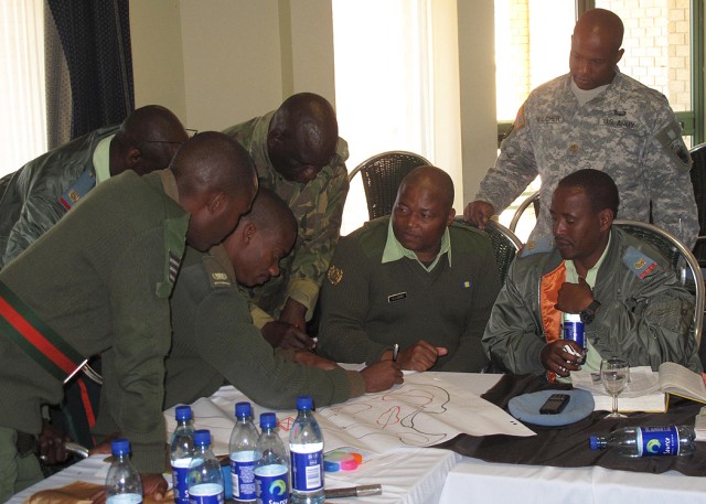 Army Africa MDMP seminar in Botswana