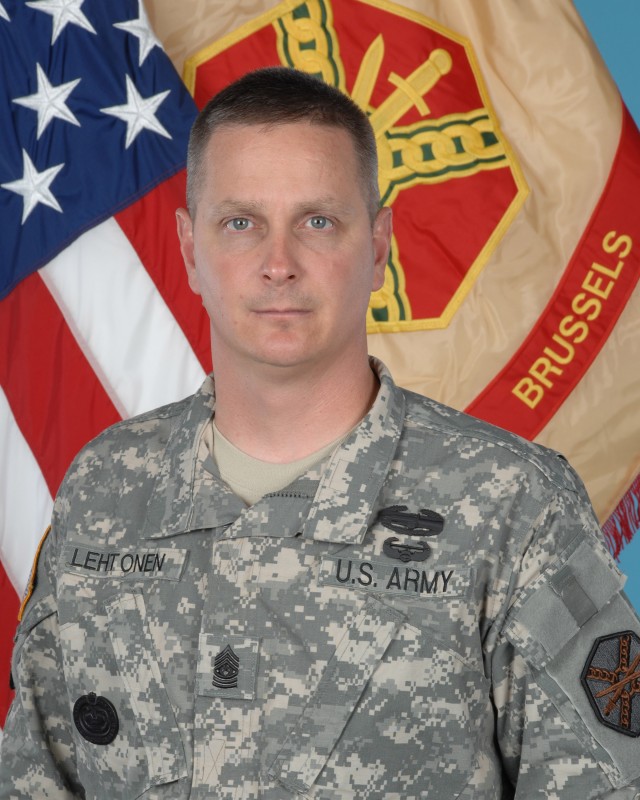 USAG Brussels welcomes new Command Sergeant Major