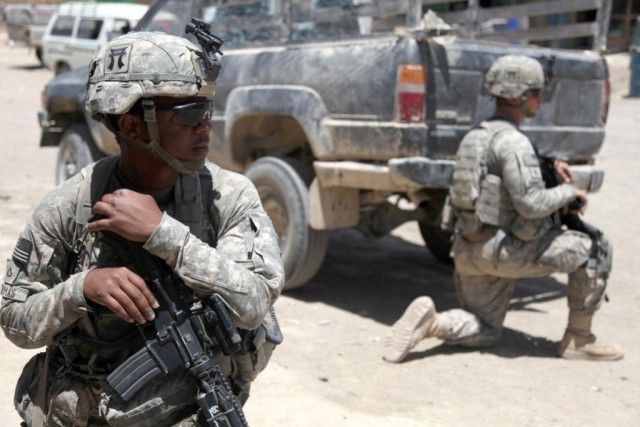 Iron Rakkasans clear insurgent staging areas, known weapons cache sites