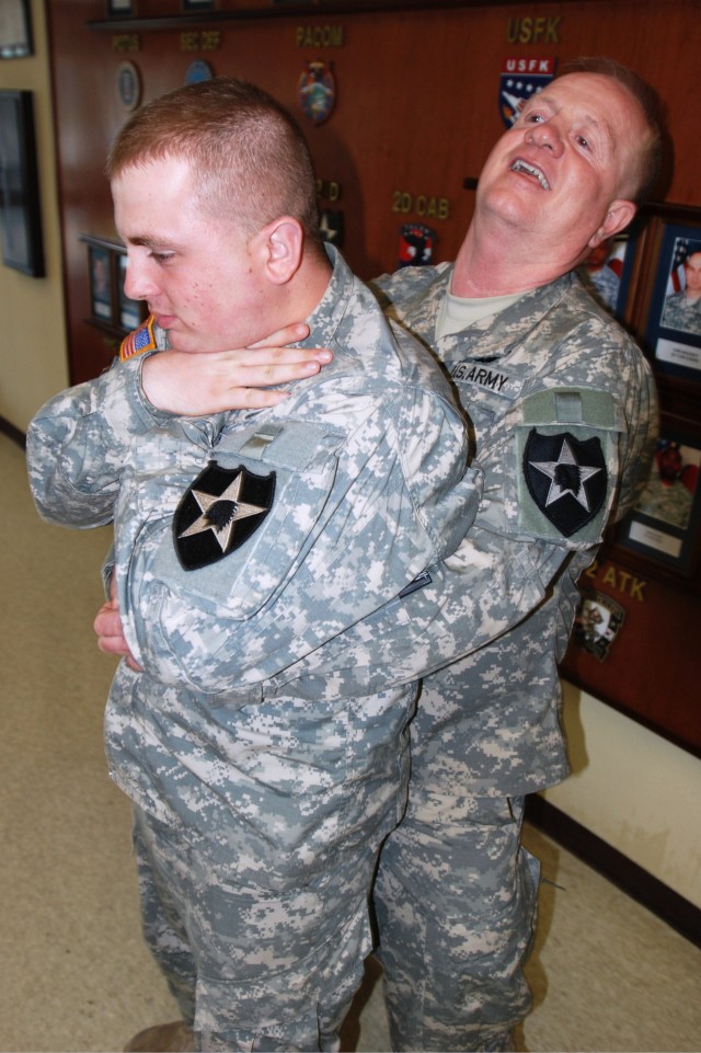 Army training helps Talon Soldier save life