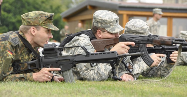 U.S.-German joint infantry training gets Soldiers ready