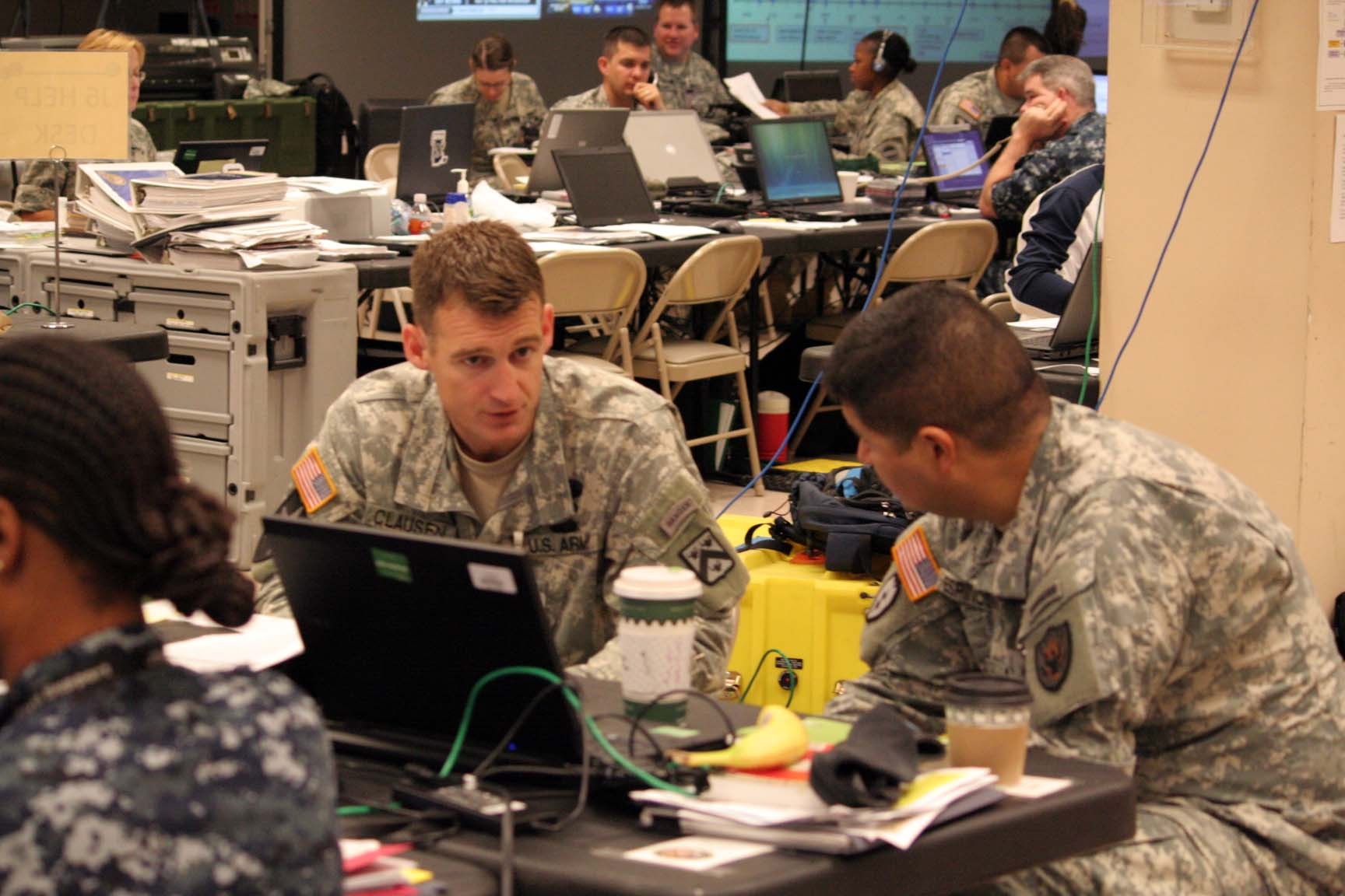 BCTP Operations Groups Alpha and Foxtrot work with Joint Task Force ...