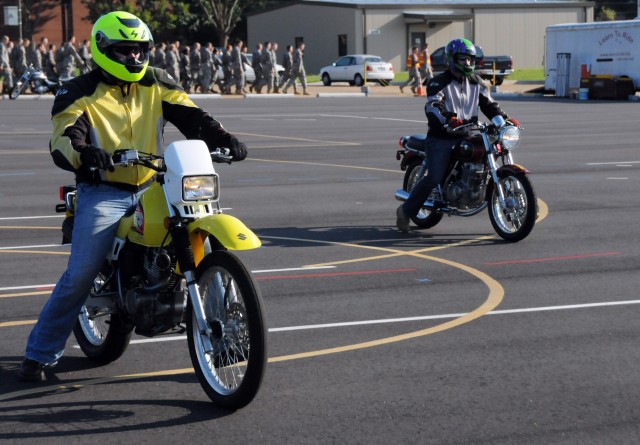Fort Rucker motorcyclists get new training range
