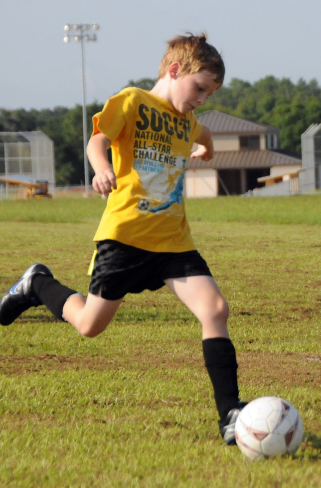 Fort Rucker youth soccer teams evaluate players
