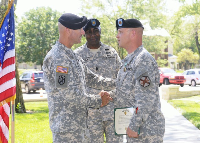IMCOM West CSM visits Fort Riley to honor USAG NCO, Soldier of the Year 