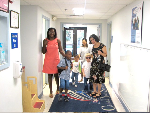 First steps in a new direction: pre-k begins