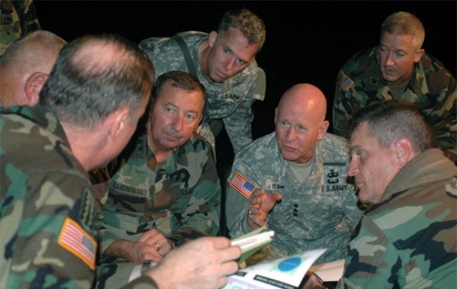 National Guard Brief before Katrina strike