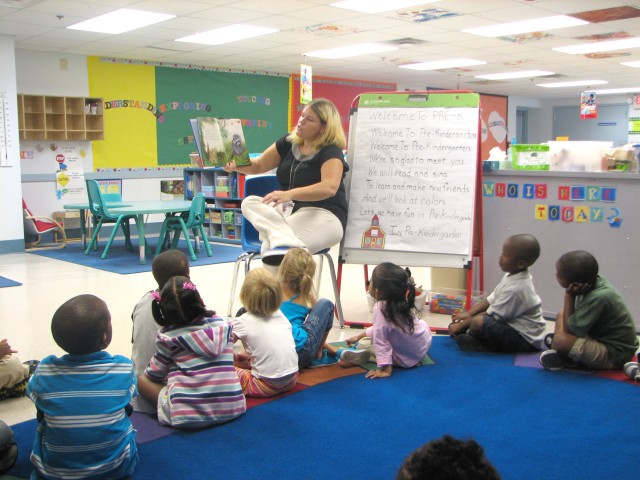 First steps in a new direction: pre-k begins