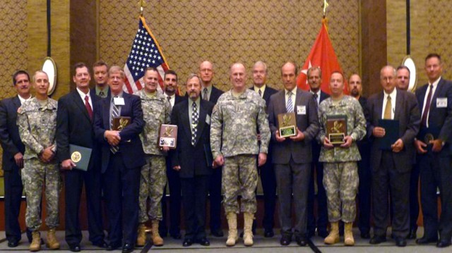 The winners of the 32nd Annual Secretary of the Army Energy and Water Management Awards