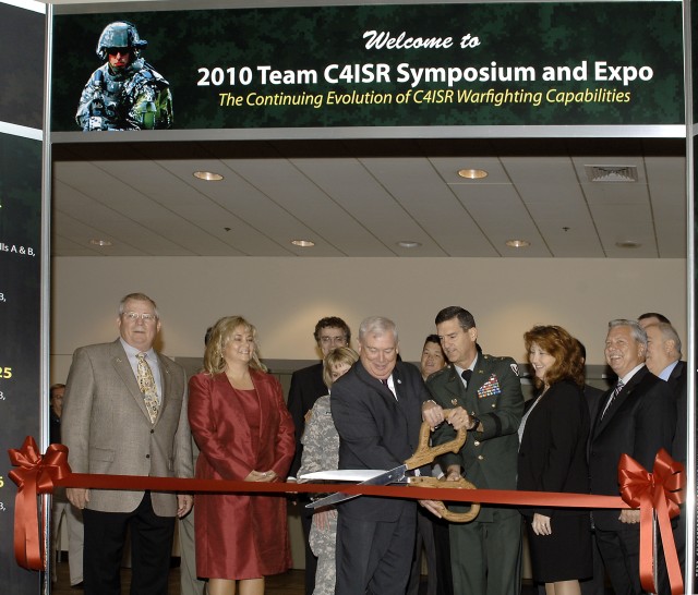 Ribbon-Cutting signifies opening of 2010 C4ISR Symposium & Expo