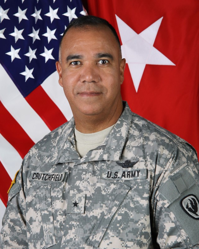 Brig. Gen. and Mrs. Crutchfield thank community for warm welcome